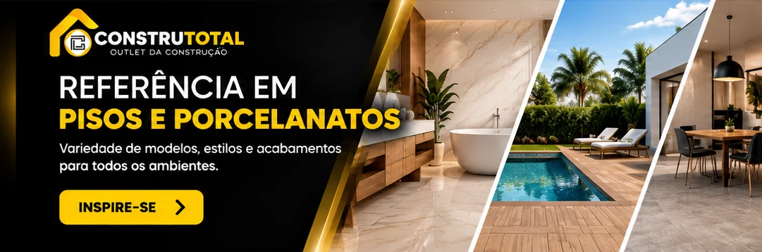 Referência em pisos e porcelanatos — Variedade de modelos, estilos e acabamentos para todos os ambientes.