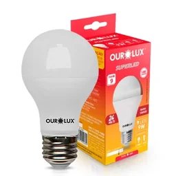 Lâmpada Ourolux com embalagem